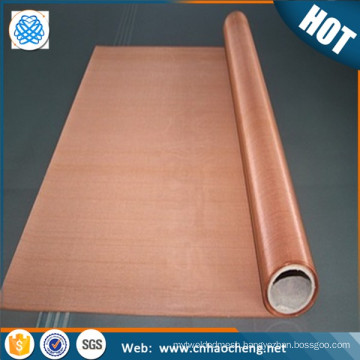 Ultra fine red copper wire mesh shielding screen